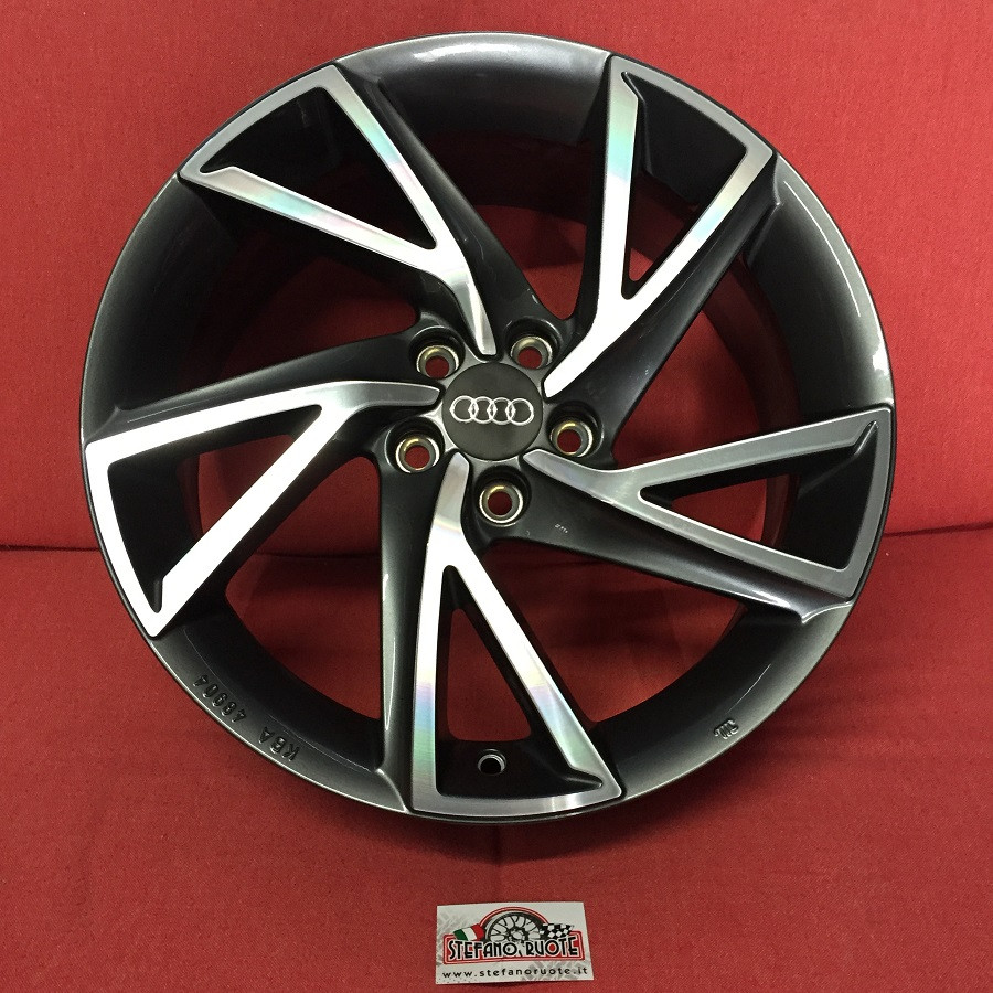 Coprimozzo 60mm Audi 8T0601170 Tappo Cerchi Lt7 - Mozzo Per Cerchi In Lega Nero Opaco Mozzo Cerchi Lega Tappo Per Mozzo Cerchio - 11