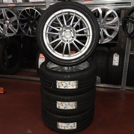 KIT CERCHI E GOMME BRIDGESTONE PER AUDI A3 DA 17 POLLICI