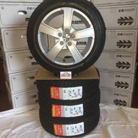 KIT INVERNALE MOMO CERCHI IN LEGA+GOMME DA 15" PER AUDI A1