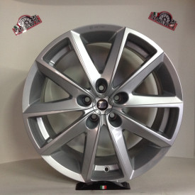 CERCHI IN LEGA SEAT IBIZA DA 17 POLLICI SILVER