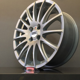 CERCHI IN LEGA OMOLOGATI FIAT 500 DA 17 POLLICI SILVER