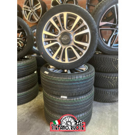 KIT CERCHI IN LEGA +GOMME FIAT 500 L DA 17 POLLICI