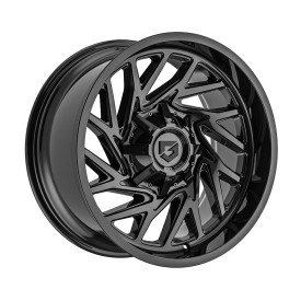 Cerchi in Lega Omologati Fondmetal 769 SEQUENCE (GEAR OFF ROAD) GLOSSY BLACK 20 Pollici