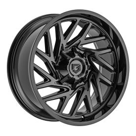 Cerchi in Lega Omologati Fondmetal 769 SEQUENCE (GEAR OFF ROAD) GLOSSY BLACK 22 Pollici