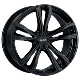 Cerchi in lega MAK X-MODE GLOSS BLACK da 21 pollici