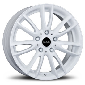 Cerchi in lega MAK JACKIE W GLOSS WHITE da 15 pollici