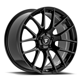 Cerchi in Lega Omologati Fondmetal FS360 FITTIPALDI GLOSSY BLACK 20 Pollici