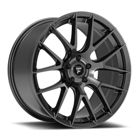Cerchi in Lega Omologati Fondmetal FS360 FITTIPALDI GLOSSY TITANIUM 20 Pollici