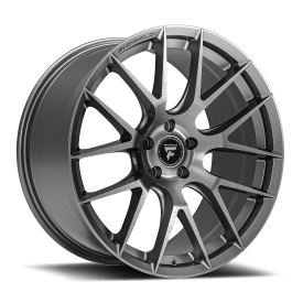 Cerchi in Lega Omologati Fondmetal FS360 FITTIPALDI MATT SILVER 20 Pollici