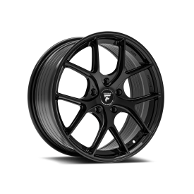 Cerchi in Lega Omologati Fondmetal FS365 FITTIPALDI GLOSSY BLACK 18 Pollici