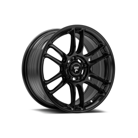 Cerchi in Lega Omologati Fondmetal FS368 FITTIPALDI GLOSSY BLACK 18 Pollici