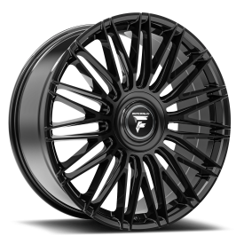 Cerchi in Lega Omologati Fondmetal FS369 FITTIPALDI GLOSSY BLACK 22 Pollici