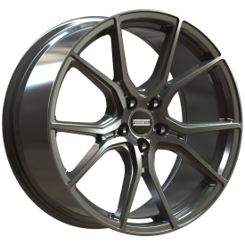 Cerchi in Lega Omologati Fondmetal STC45 GLOSSY TITANIUM 20 Pollici
