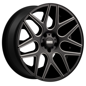 Cerchi in Lega Omologati Fondmetal STCMSF MATT BLACK MILLED 20 Pollici