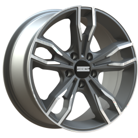 Cerchi in Lega Omologati Fondmetal ALKE (FMI02) MATT TITANIUM MACHINED 18 Pollici