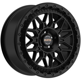Cerchi in Lega Omologati Fondmetal BLUSTER (8400) MATT BLACK 17 Pollici