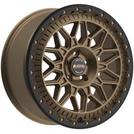 Cerchi in Lega Omologati Fondmetal BLUSTER (8400) MATT BRAUN BLACK  LIP 20 Pollici