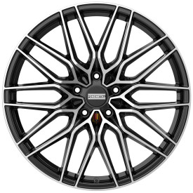 Cerchi in Lega Omologati Fondmetal CRATOS GLOSSY BLACK MACHINED 21 Pollici