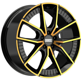 Cerchi in Lega Omologati Fondmetal ELATHA (FMI11) GLOSSY BLACK BRONZE MACHINED 21 Pollici