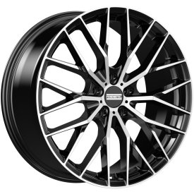 Cerchi in Lega Omologati Fondmetal MAKHAI (FMI05) GLOSSY BLACK MACHINED 21 Pollici
