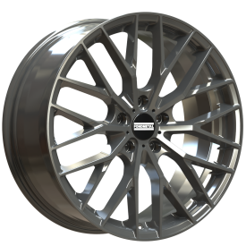 Cerchi in Lega Omologati Fondmetal MAKHAI (FMI05) GLOSSY TITANIUM 21 Pollici