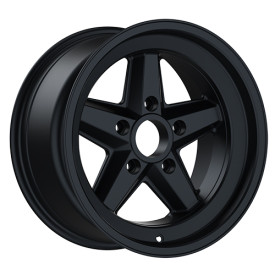 Cerchi in Lega Omologati Fondmetal NOS16 SOFT MATT BLACK 16 Pollici