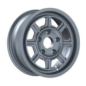 Cerchi in Lega Omologati Fondmetal PAG15 MATT SILVER 15 Pollici