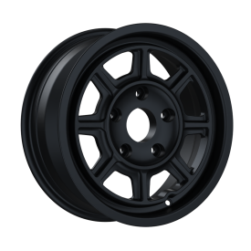 Cerchi in Lega Omologati Fondmetal PAG15 SOFT MATT BLACK 15 Pollici
