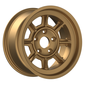 Cerchi in Lega Omologati Fondmetal PAG16 MATT GOLD 16 Pollici