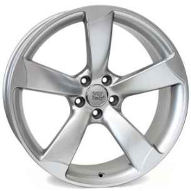 CERCHI IN LEGA WSP W567 GIASONE HYPER SILVER PER AUDI A5