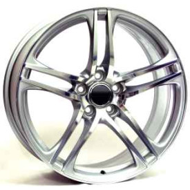 CERCHI IN LEGA WSP W556 PAUL SILVER POLISHED PER AUDI A5