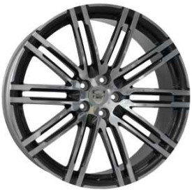 CERCHI IN LEGA WSP W1057 TOKYO ANTHRACITE POLISHED DA 21 POLLICI ET 19