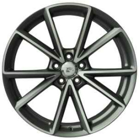 CERCHI IN LEGA WSP W569 AIACE ANTHRACITE POLISHED DA 20 POLLICI ET 35