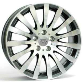 CERCHI IN LEGA WSP W663 GLAZGO ANTHRACITE POLISHED DA 17 POLLICI ET 15