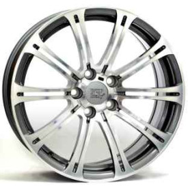 CERCHI IN LEGA WSP W670 M3 LUXOR ANTHRACITE POLISHED DA 17 POLLICI ET 47