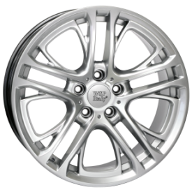 CERCHI IN LEGA WSP W677 XENIA HYPER SILVER DA 19 POLLICI ET 30