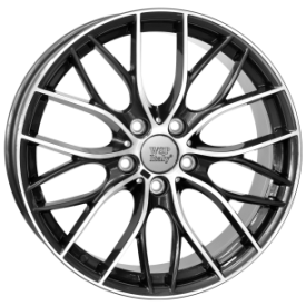 CERCHI IN LEGA WSP W678 MAIN ANTHRACITE POLISHED DA 19 POLLICI ET 52