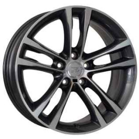 CERCHI IN LEGA WSP W681 ACHILLE ANTHRACITE POLISHED DA 17 POLLICI ET 37