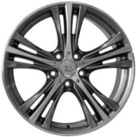 CERCHI IN LEGA WSP W682 ILIO ANTHRACITE POLISHED DA 19 POLLICI ET 30