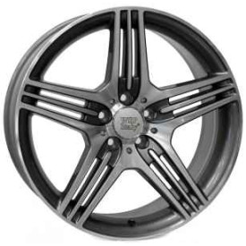 CERCHI IN LEGA WSP W768 STROMBOLI ANTHRACITE POLISHED DA 17 POLLICI ET 35