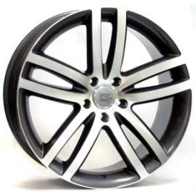 CERCHI IN LEGA WSP W551 Q7 WIEN 4.2 MATT ANTHRACITE POLISHED PER AUDI Q7